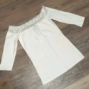 Women's Lace Top Blouse